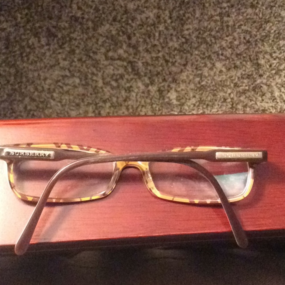Burberry Brown Rectangle Optical Eyeglasses Frames - Picture 11 of 11